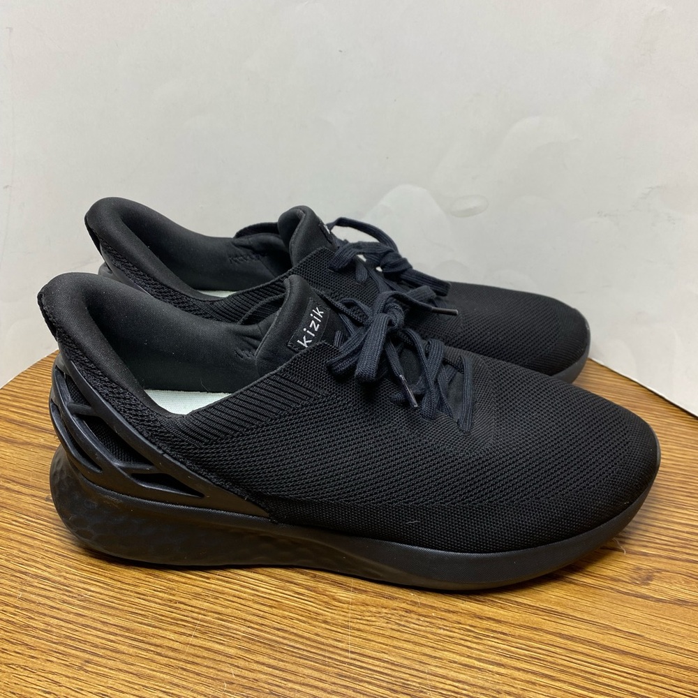 Kizik Men's Athens Athletic Shoes Blackout K1FCDATHBK02-1D Men’s Size 12 Wide